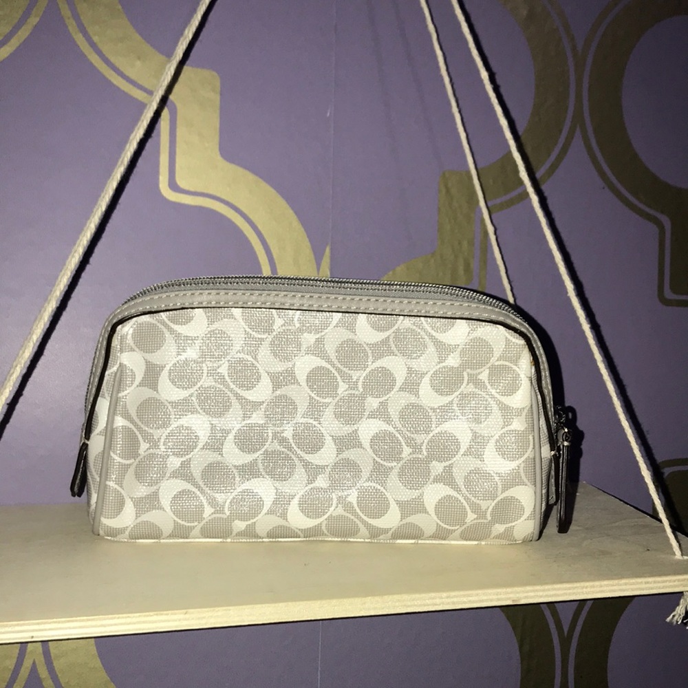 Coach makeup bag